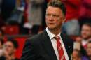 Manchester United's Dutch manager Louis Van Gaal leaves the field after a match at Old Trafford in Manchester, north west England on September 14, 2014