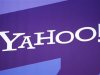 The Yahoo logo is seen at the CES in Las Vegas