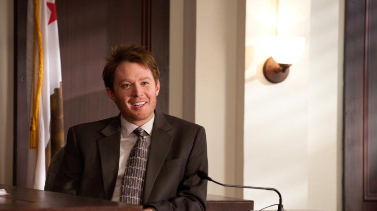 In this publicity image released by Lifetime Television, former "American Idol" runner-up Clay Aiken is shown during a guest-starring appearance on "Drop Dead Diva."  Aiken will be seen in an upcoming episode of the series, airing Sunday, July 24, 2011 at 9:00 p.m. EDT on Lifetime.  (AP Photo/Lifetime Television, Bob Mahoney)