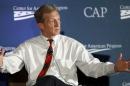 Investor, philanthropist and environmentalist Tom Steyer speaks at the Center for American Progress' 2014 Making Progress Policy Conference in Washington