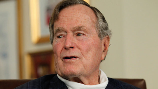 Former President George H. W. Bush Hospitalized for a Week - Yahoo ...