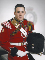 In this undated image released Thursday May 23, 2013, by the British Ministry of Defence, showing Lee Rigby known as ‘Riggers’ to his friends, who is identified by the MOD as the serving member of the armed forces who was attacked and killed by two men in the Woolwich area of London on Wednesday. The Ministry web site included the statement "It is with great sadness that the Ministry of Defence must announce that the soldier killed in yesterday's incident in Woolwich, South East London, is believed to be Drummer Lee Rigby of 2nd Battalion The Royal Regiment of Fusiliers." (AP Photo / MOD)