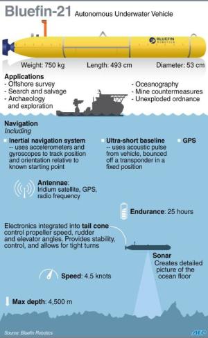 Factfile on the Bluefin-21 Autonomous Underwater V …