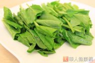 中醫理論認為深綠色蔬菜具有滋陰和瀉火的功能，是改善肌肉型肥胖的絕好食材之一。（攝影／賴羿舟）