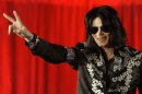 File - In this March 5, 2009 file photo, US singer Michael Jackson announces at a press conference that he is set to play ten live concerts at the London O2 Arena in July 2009. Jurors hearing Katherine Jackson's lawsuit against AEG Live heard from a pair of defense witnesses who gave varying assessments of Jackson's health as he rehearsed for the 
