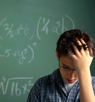 الرياضيات تسبب الألم الجسدي الفعلي لدى الأشخاص الذين يخشونها 20121115103113