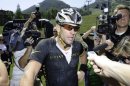 Lance Armstrong has said he will not fight to clear himself of doping charges
