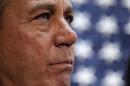 House Speaker John Boehner of Ohio listens during a news conference on Capitol Hill in Washington, Thursday, Oct. 10, 2013, following a meeting with House Republicans. Boehner said Republicans will advance legislation to temporarily extend the government's ability to borrow to meet its obligations. (AP Photo/Susan Walsh)