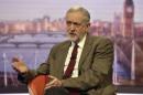 Britain's opposition Labour Party leader Jeremy Corbyn speaks on the BBC's Marr Show in London
