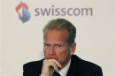 File picture of Swisscom CEO Schloter