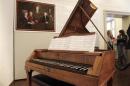 Mozart's original Anton-Walter-piano is pictured at Mozart's former apartment in central Vienna