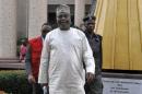 Former chairman of Dar communication Raymond Dokpesi arrives for a hearing for his bail application at the Federal High Court in Abuja, on December 14, 2015