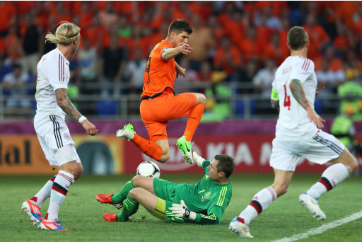 Netherlands v Denmark - Group B: UEFA EURO 2012