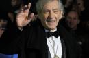 In this Wednesday, Dec. 12, 2012 file photo, actor Ian McKellen arrives at the UK premiere of "The Hobbit: An Unexpected Journey" in London. McKellen and 27 Nobel laureates have written an open letter urging Russia's president to repeal an anti-gay law. The letter — published Tuesday Jan. 14 2014 by the Independent newspaper — comes in the run-up to the Sochi Olympics, which have been the focus of a backlash in the West regarding the law.(Photo by Joel Ryan/Invision/AP, File)