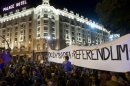 Madrid anti-austerity protests turn violent again