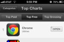 Chrome for iOS hits No.1 in Apple's App Store