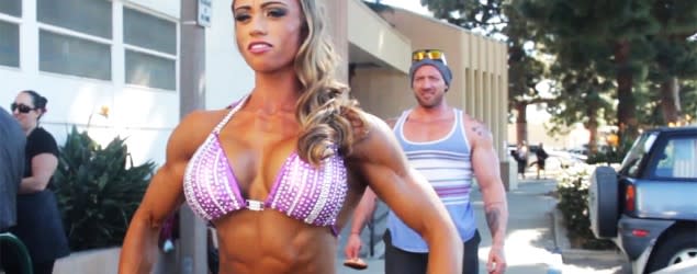Popular This Week: Bodybuilding couple on love