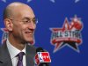 Adam Silver, named as the next NBA Commissioner, speaks at a news conference before the All Star slam dunk competition