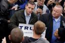Ted Cruz Debates Trump Supporters as They Shout at Him in Indiana
