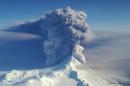 File handout photo of the Pavlof Volcano erupting in Alaska