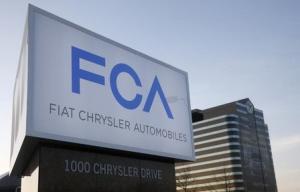 A new Fiat Chrysler Automobiles sign is pictured after&nbsp;&hellip;