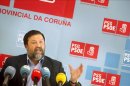El secretario provincial del PSdeG-PSOE en A Coruña y diputado en el Congreso, Francisco Caamaño. EFE/Archivo
