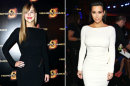 Jennifer Lawrence dan Kim Kardashian Kembaran Baju!