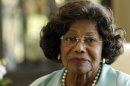 FILE - In this April 27, 2011 file photo, Katherine Jackson poses for a portrait in Calabasas, Calif. Opening statements are scheduled to begin Monday April 29, 2013, in Jackson's lawsuit against concert giant AEG Live over her son Michael's 2009 death. Katherine Jackson claims the company failed to properly investigate the doctor who was convicted in 2011 of involuntary manslaughter for the singer's death, but the company denies all wrongdoing. (AP Photo/Matt Sayles, File)