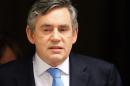 Former British prime minister Gordon Brown, pictured here on June 3, 2009, said he was setting out a "patriotic" case for Britain to remain in the EU, in his first intervention on the looming referendum