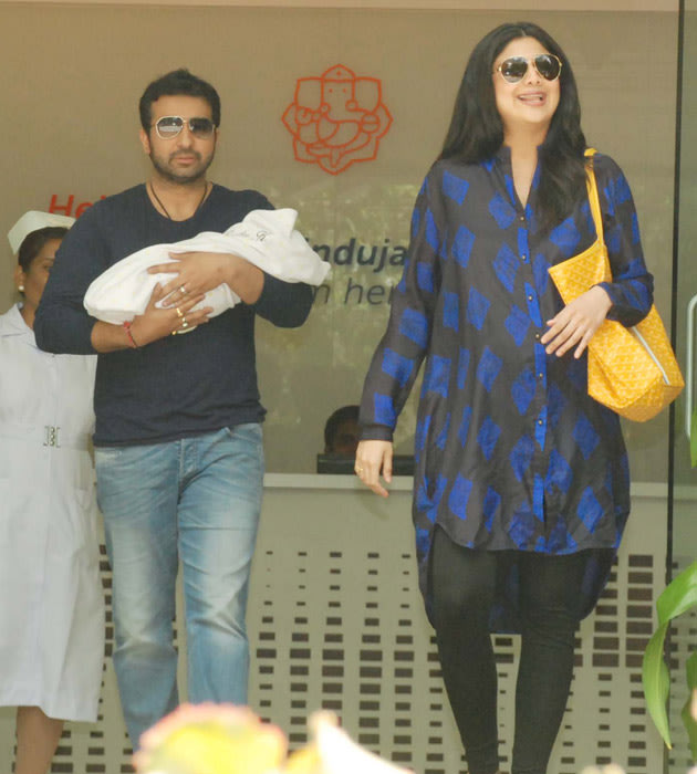 Shilpa takes Baby K home