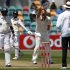 Australia's Watson appeals for LBW against Sri Lanka's Sangakkara during the first cricket test in Hobart