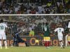 Ethiopia's Bancha reacts after Nigeria's Moses scores from the penalty spot during their African Nations Cup (AFCON 2013) Group C soccer match in Rustenburg