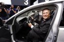 Volkswagen Chief Executive Officer Winterkorn introduces the new Volkswagen Golf model in Berlin