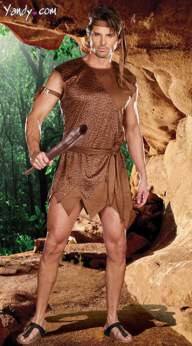 How To Make A Caveman Costume - RedGage.com/reallycoolstuff