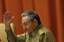 Cuba's President Raul Castro, greets members to parliament at the opening of the second day of a twice-annual legislative sessions, at the National Assembly in Havana, Cuba, Sunday, July 7, 2013. Observers will be watching to see if the new vice president is taking on increasing responsibility since assuming the post in what was seen as the beginning of a generational leadership transition. (AP Photo/Ismael Francisco, Cubadebate)