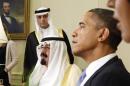 U.S. President Obama meets with King Abdullah of Saudi Arabia at the White House in Washington