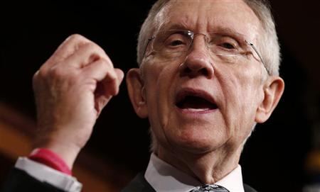 Senator Reid rejects Boehner "fiscal cliff" backup plan - Yahoo! News