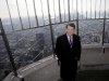 Tom Watson poses for photographers on the observation deck of the Empire State Building in New York, Thursday, Dec. 13, 2012. The Americans are bringing back Watson as their Ryder Cup captain with hopes of ending two decades of defeats in Europe. (AP Photo/Seth Wenig)