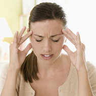 <div class="caption-credit"> Photo by: Corbis</div><div class="caption-title"></div><b>Migraines</b>
<br>
Migraines are severe headaches that are three times as common in women as men. The cause isn't clear, but genes do play a role, and brain cell activity may affect blood vessel and nerve cell function. One common migraine trigger is change, including hormones, stress, and sleeping or eating patterns. "If you know skipping meals is a trigger, don't skip meals while menstruating and having a late night," says Peter Goadsby, MD, director of the Headache Center at the University of California, San Francisco. Treatment can include acetaminophen, ibuprofen, or triptans (such as Imitrex or Zomig), which are drugs that help treat or prevent migraines.
<p>
  <b>  <a rel="nofollow" href="http://wp.me/p1rIBL-1P6">Quiet Your Mind for Sleep</a></b>
  <br>
</p>
