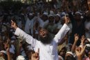 File photo of activists of Hefajat-e-Islam shouting slogans during a grand rally in Dhaka