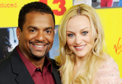 Alfonso Ribeiro, Angela Unkrich | Photo Credits: Gregg DeGuire/WireImage/Getty Images