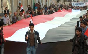 Yemeni supporters of the Shiite Huthi movement take&nbsp;&hellip;