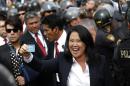 Peru's presidential candidate Keiko Fujimori for 