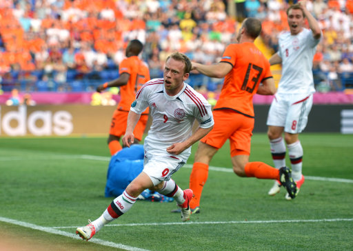 Netherlands v Denmark - Group B: UEFA EURO 2012