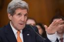 US Secretary of State John Kerry testifies on Capitol Hill in Washington, DC on February 24, 2015