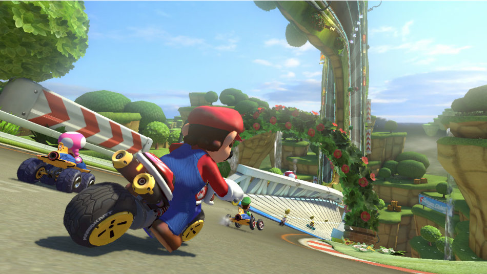 Vídeo de jogabilidade traz Peach acelerando com sua moto em três pistas do modo single-player de Mario Kart 8 Mario-kart-8-2-jpg_205026