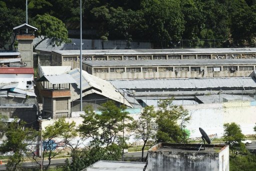 Vista de la cárcel de La Planta en Caracas, el 14 de mayo de 2012