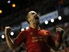 Liverpool's Cole celebrates his goal against BSC Young Boys during their Europa League Group A soccer match in Liverpool