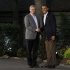 President Barack Obama, right, greets Canada's Prime Minister Stephen Harper on arrival for the G8 Summit Friday, May 18, 2012 at Camp David, Md. (AP Photo/Charles Dharapak)