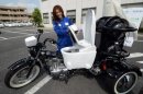 Despite the motorcycle using animal waste rather than human, it is still equipped with a toilet seat